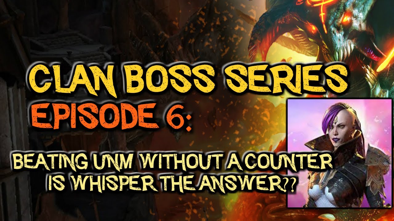 Episode 6: Beating the Clan Boss without Counterattack buff