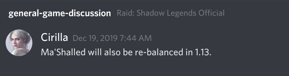 Patch 1.13: confirmed Ma'Shalled buff