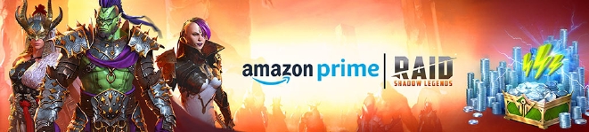 Amazon Prime rewards in RAID: Shadow Legends | Guides | RAID - Codex