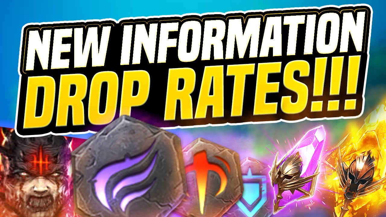 Drop rates explained! by Manibal Gaming