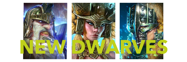 9 new Dwarves!