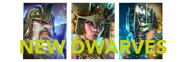 9 new dwarves! 9 new dwarves!